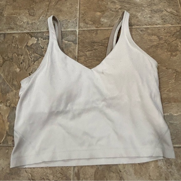 Lululemon White Align Top - Picture 2 of 3